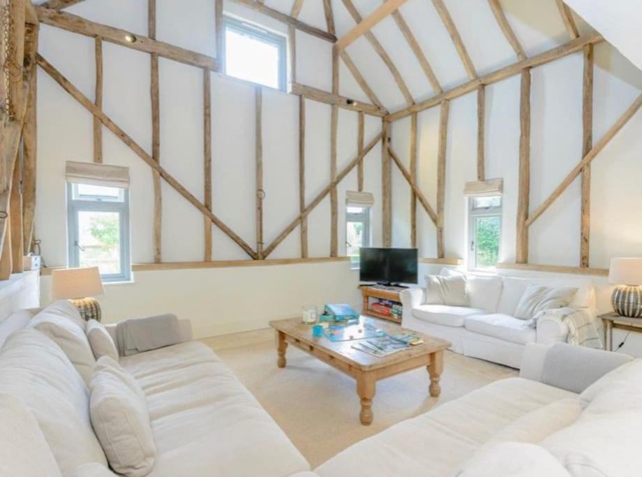 Stride'S Barn Villa Whiteparish Bagian luar foto